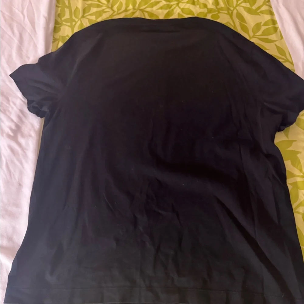 Versace Black Logo Crewneck Tee - Picture 5 of 5
